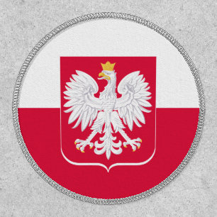 Polish Flag, Eagle & Poland fashion Patch /sports