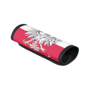 Polish Flag & Eagle, Poland fashion /sport luggage Handle Wrap