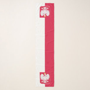 Polish Flag, Eagle & Poland fashion /sports Scarf