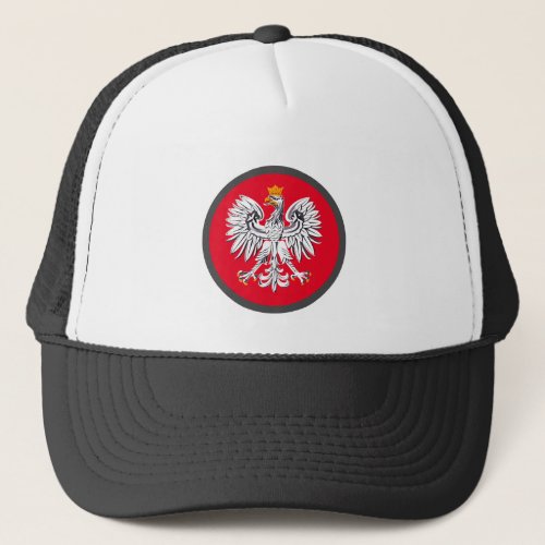 Polish flag  Eagle Poland holiday sports fans Trucker Hat