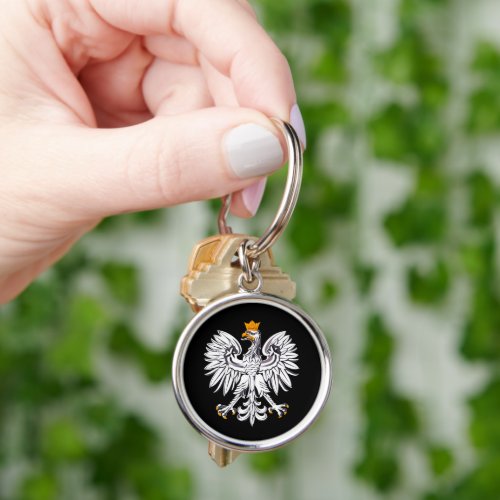 Polish flag  Eagle Poland holiday travelsports Keychain