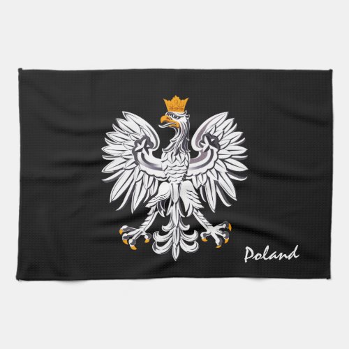 Polish flag  Eagle Poland home fashion sports Kitchen Towel