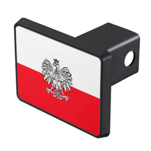Polish flag hitch cover