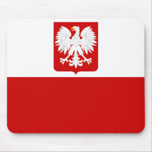 Polish Flag Mousepad