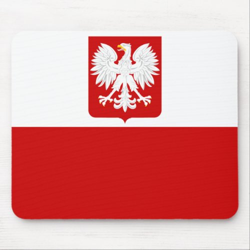 Polish Flag Mousepad