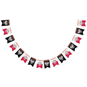 Polish Flag Party bunting, Poland Banners /Wedding