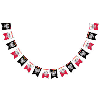 Polish Flag Party bunting, Poland Banners /Wedding
