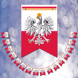 Polish Flag &amp; Party Poland Eagle Banners /Weddings