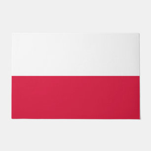 Polish Flag (Poland) Doormat