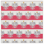 Polish Flag &amp; Poland Eagle, Trendy Fabric /fashion