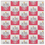 Polish Flag &amp; Poland Eagle, Trendy Fabric /fashion