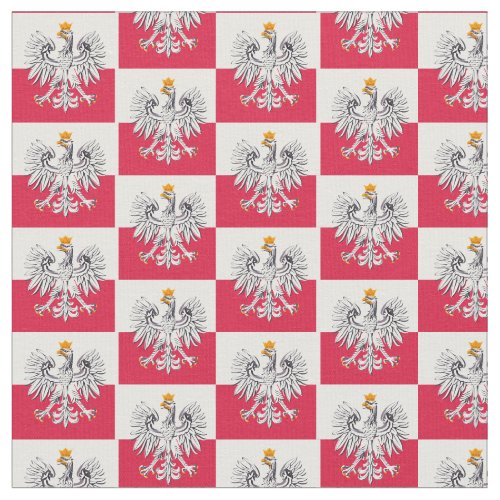 Polish Flag  Poland Eagle Trendy Fabric fashion