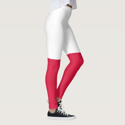 Polish Flag Poland Leggings