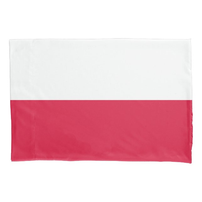 Polish Flag (Poland) Pillow Case (Front-Left)