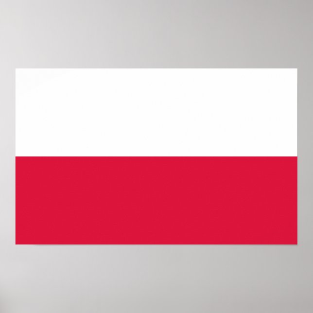 Polish Flag (Poland) Poster (Front)