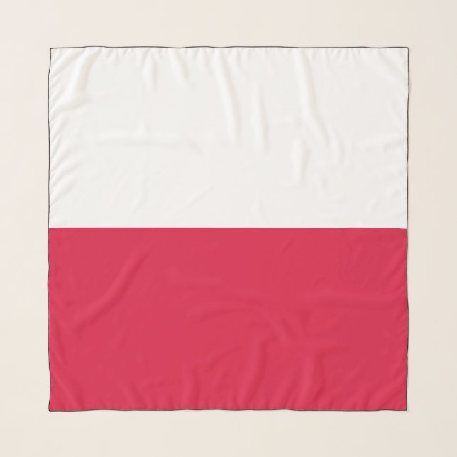 Polish Flag (Poland) Scarf (Front)