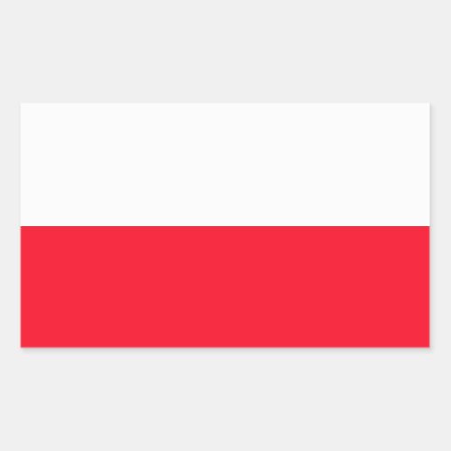 Polish Flag Stickers