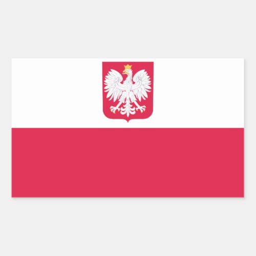 Polish flag Stickers