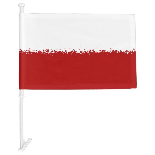 Polish flag style Poland pride Polska flaga design