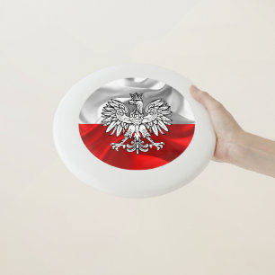 Polish flag Wham-O frisbee