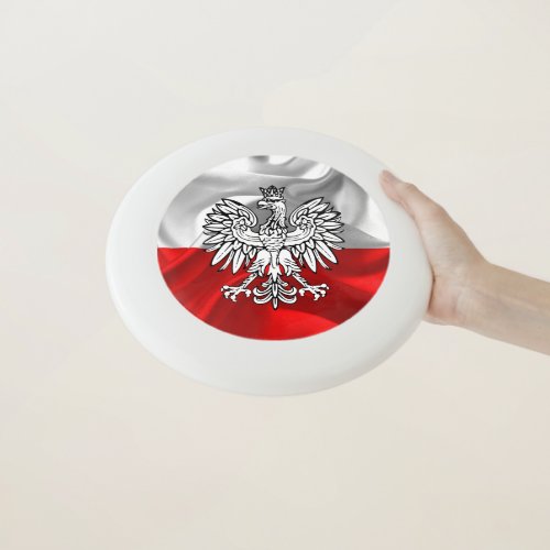 Polish flag Wham_O frisbee