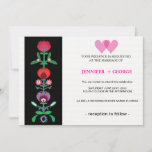 Polish Floral Decorative Strip, Invitation