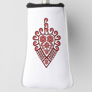 Polish folk art - Parzenica Golf Head Cover