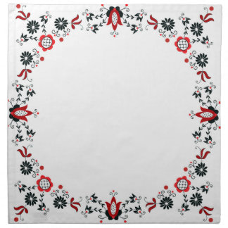 polish folk cloth napkin