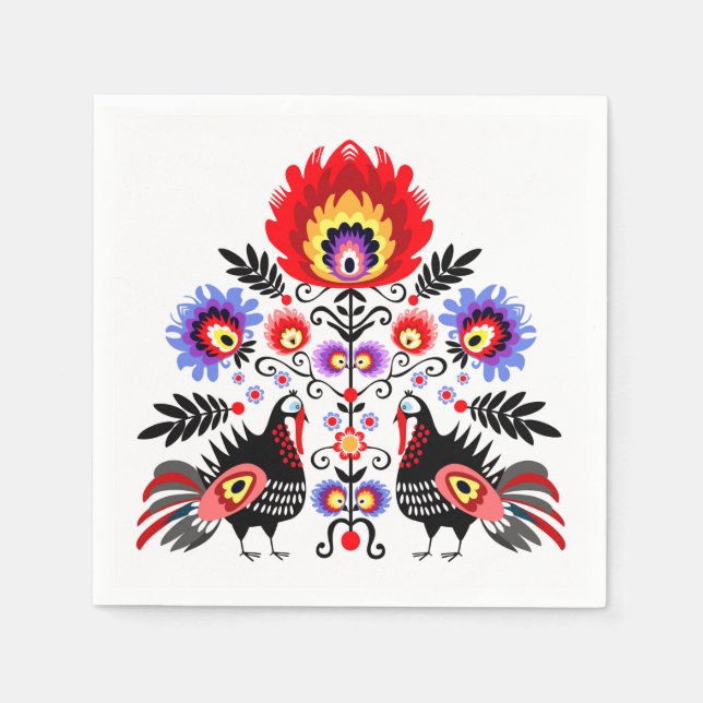 polish folk napkins (Front)