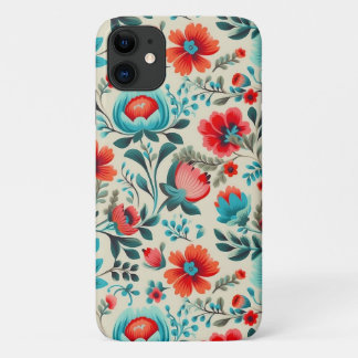 Polish Folklore Floral iPhone 11 Case