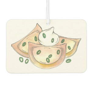 Polish Food Pierogi Dumplings Slovakian Pierogies Air Freshener