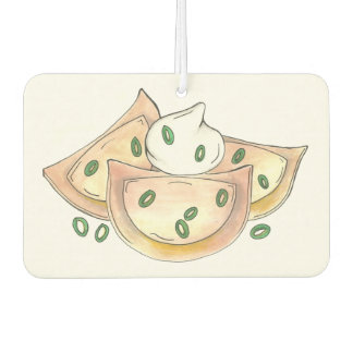 Polish Food Pierogi Dumplings Slovakian Pierogies Air Freshener