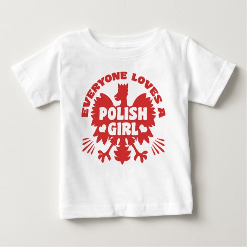 Polish Girl Baby T_Shirt