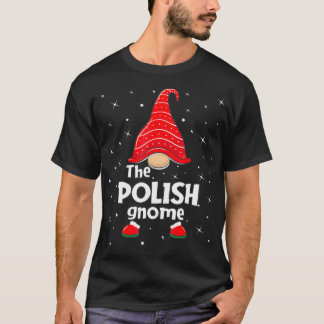 Polish Gnome Family Matching Christmas Funny Gift T-Shirt