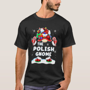 Polish Gnome Red Plaid Gnomies Matching Family Chr T-Shirt