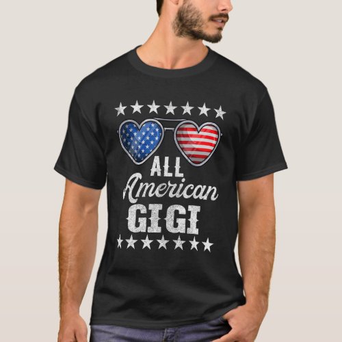 Polish Grandma Fourth Of July  Womens All American T_Shirt