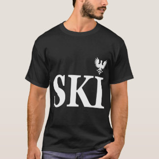 Polish Heritage Ski Last Name T-Shirt