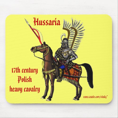 Polish hussar cool mousepad design