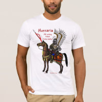 Polish hussar cool t-shirt design
