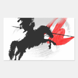 Polish Hussar - Husaria, Polska Rectangular Sticker
