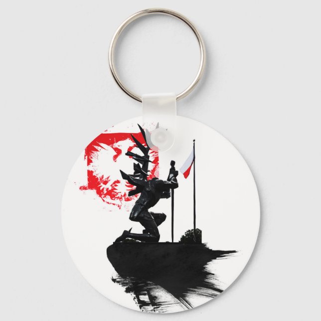 Polish Hussar Keychain (Front)