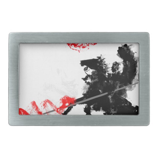 Polish Hussar Rectangular Belt Buckle (Front)