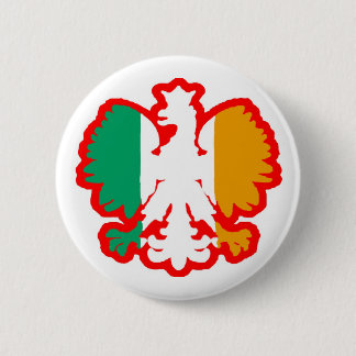 POLISH/IRISH FLAG BUTTON