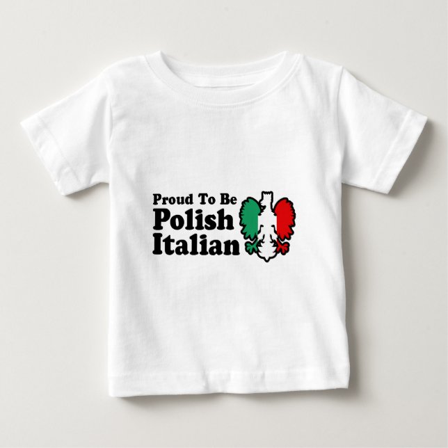 Polish Italian Baby T-Shirt (Front)