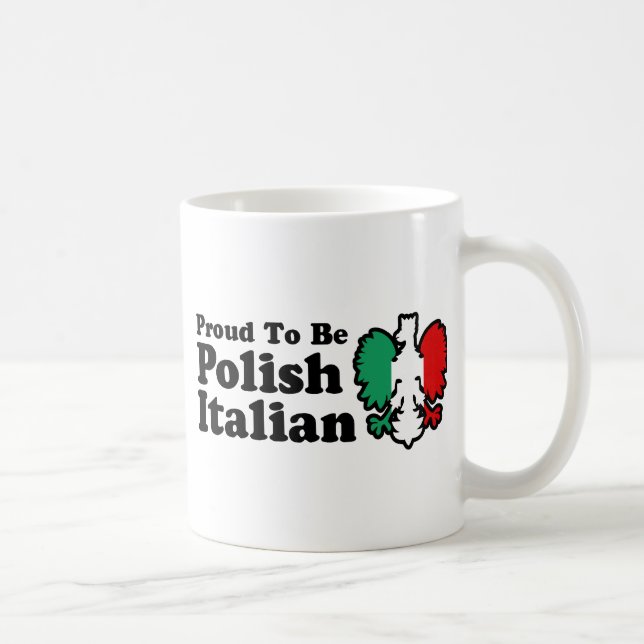Polish Italian Coffee Mug (Right)