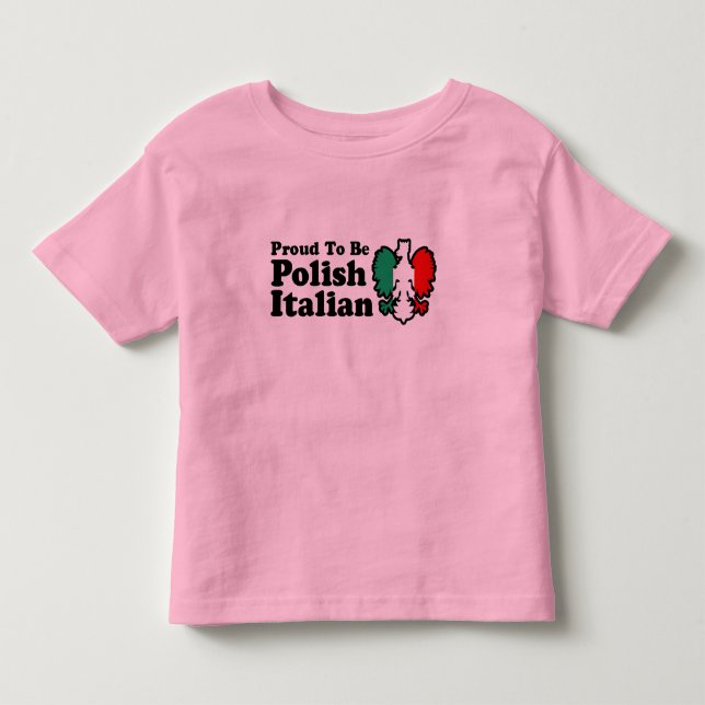 Polish Italian Toddler T-shirt (Front)