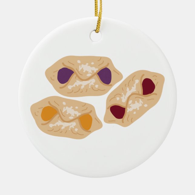 Polish Kolackzi Ceramic Ornament (Front)