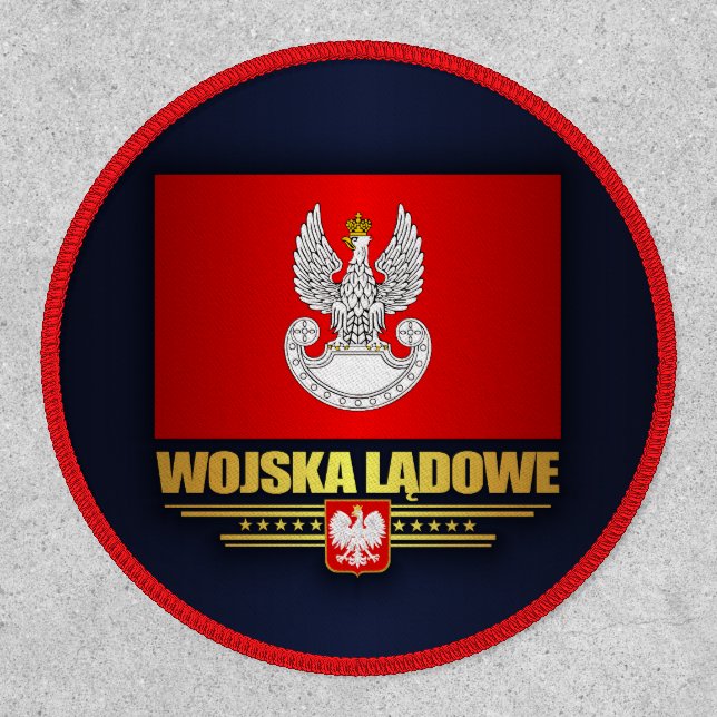Polish Land Forces Patch (Front)