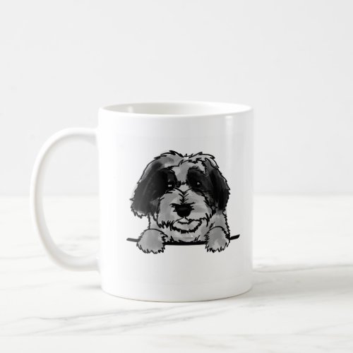 Polish lawland sheepdog_  coffee mug