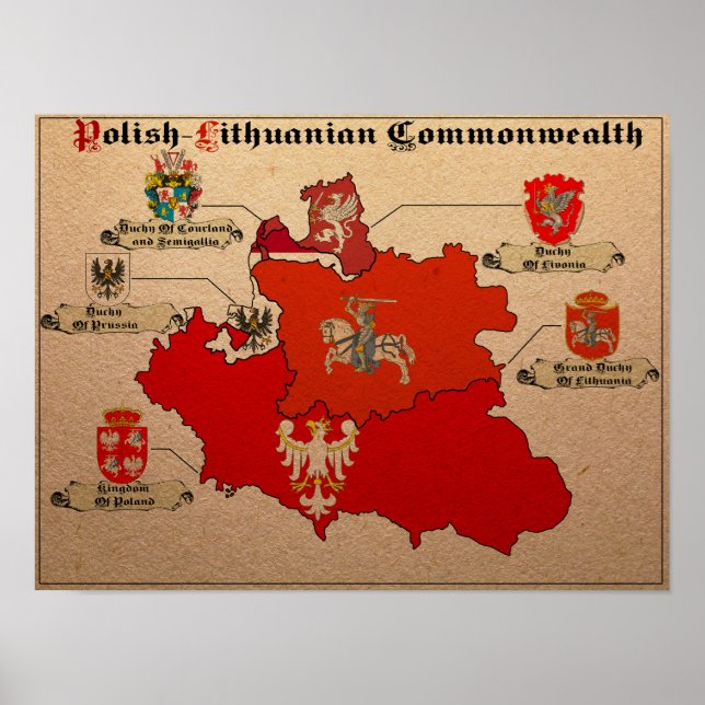 Polish Lithuanian Commonwealth  Poster (Front)